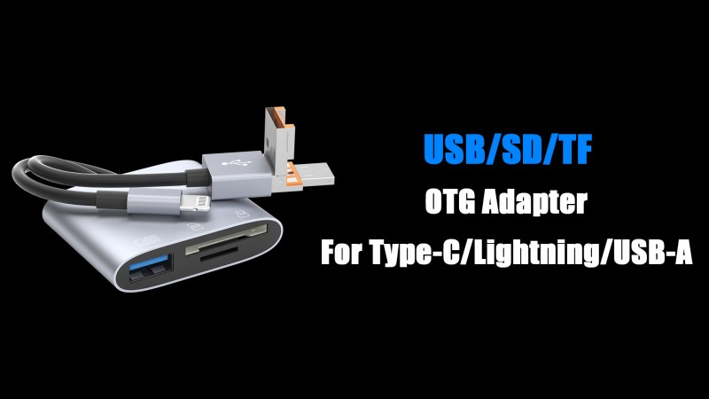 3-in-1 Multi-function Card Reader