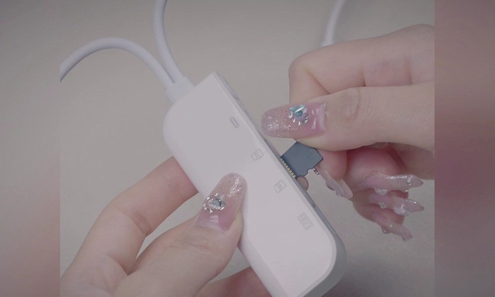Dual-Line Three-Port Card Reader