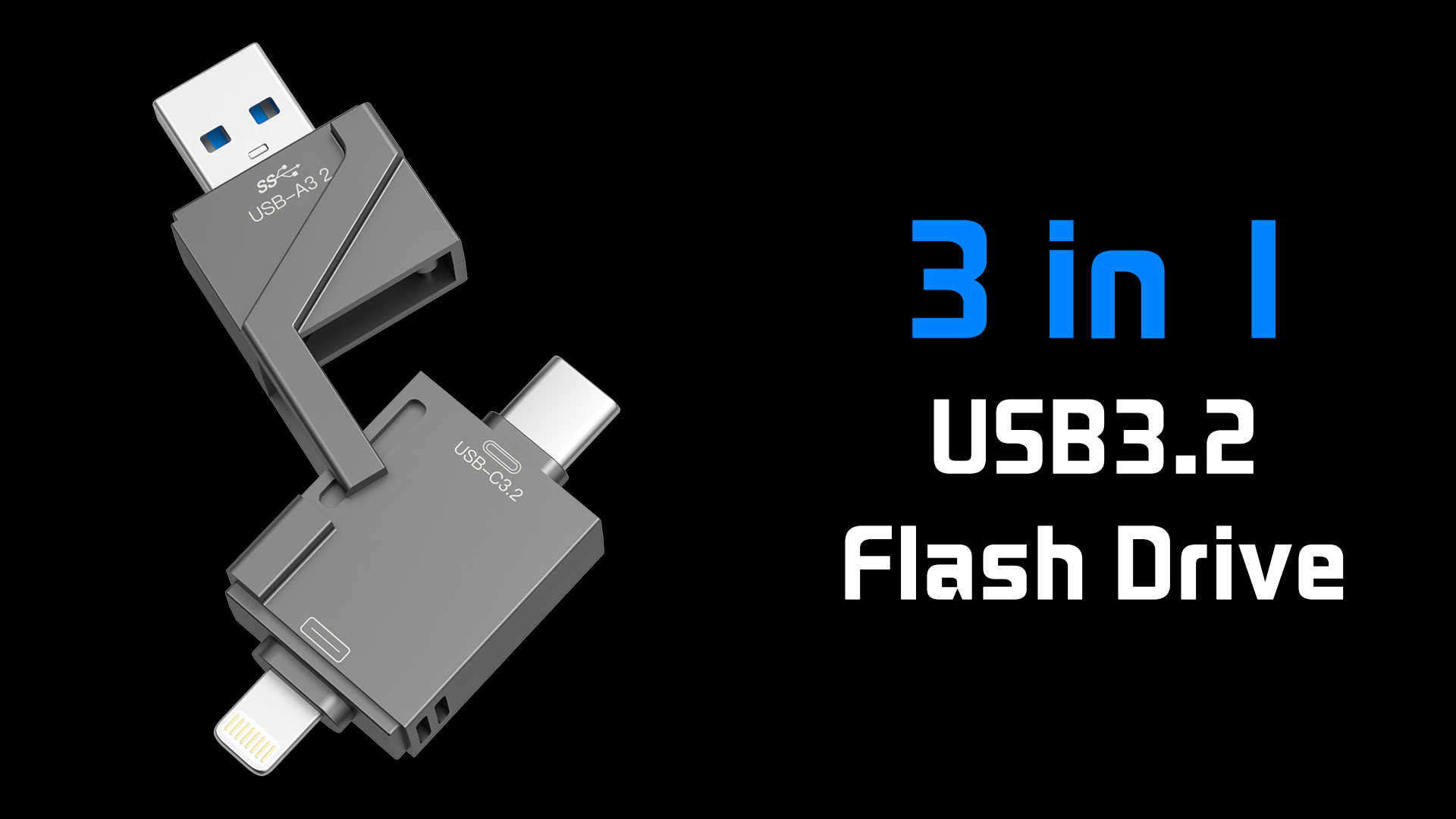 Rotating Splicing USB Flash Drive