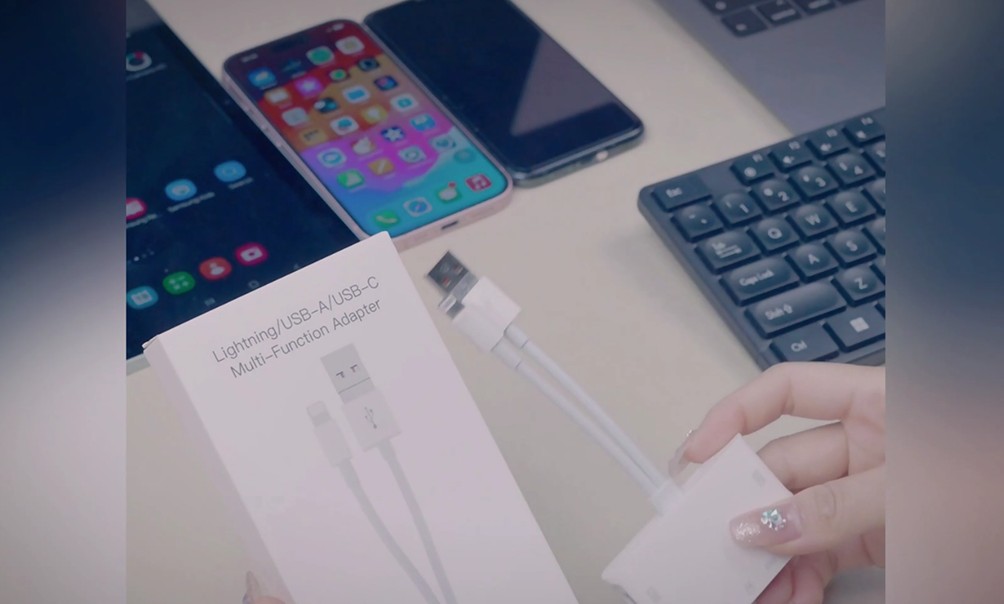 SD Card Reader for iPhone USB C