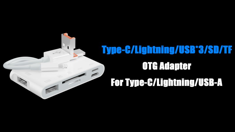 SD Card Reader for iPhone USB C